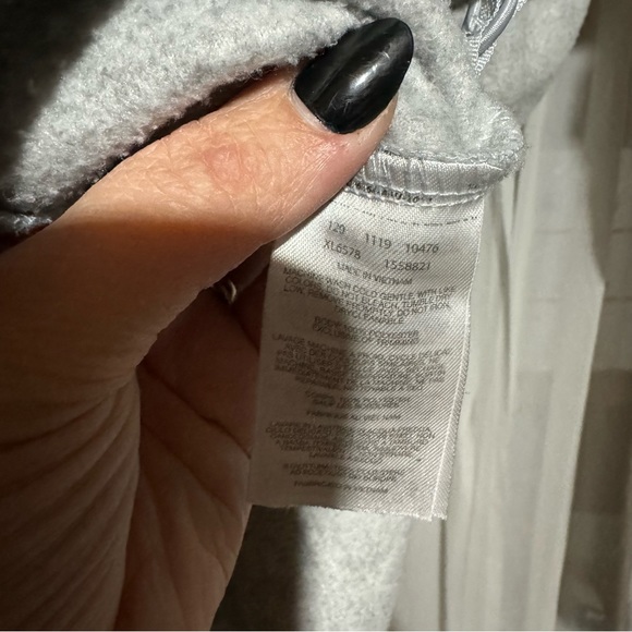 Columbia Fleece Full Zip Light Gray Jacket Size XL - Picture 8 of 10